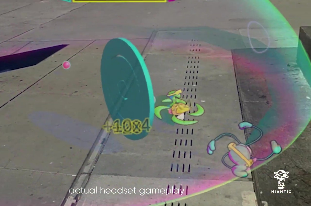 headset，POKEMON GO，NIANTIC LABS，Augmented reality，Ar glasses，Ar earphone，sporting facilities，Baokemeng，