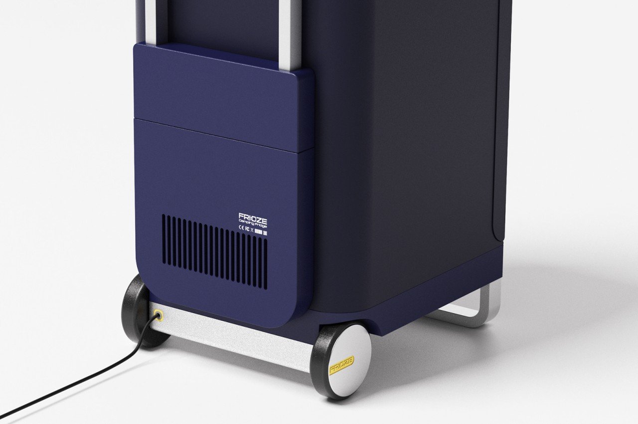 Portable refrigerator，Refrigerator，Fridze，conceptual design，