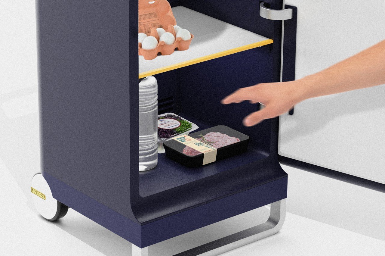 Portable refrigerator，Refrigerator，Fridze，conceptual design，