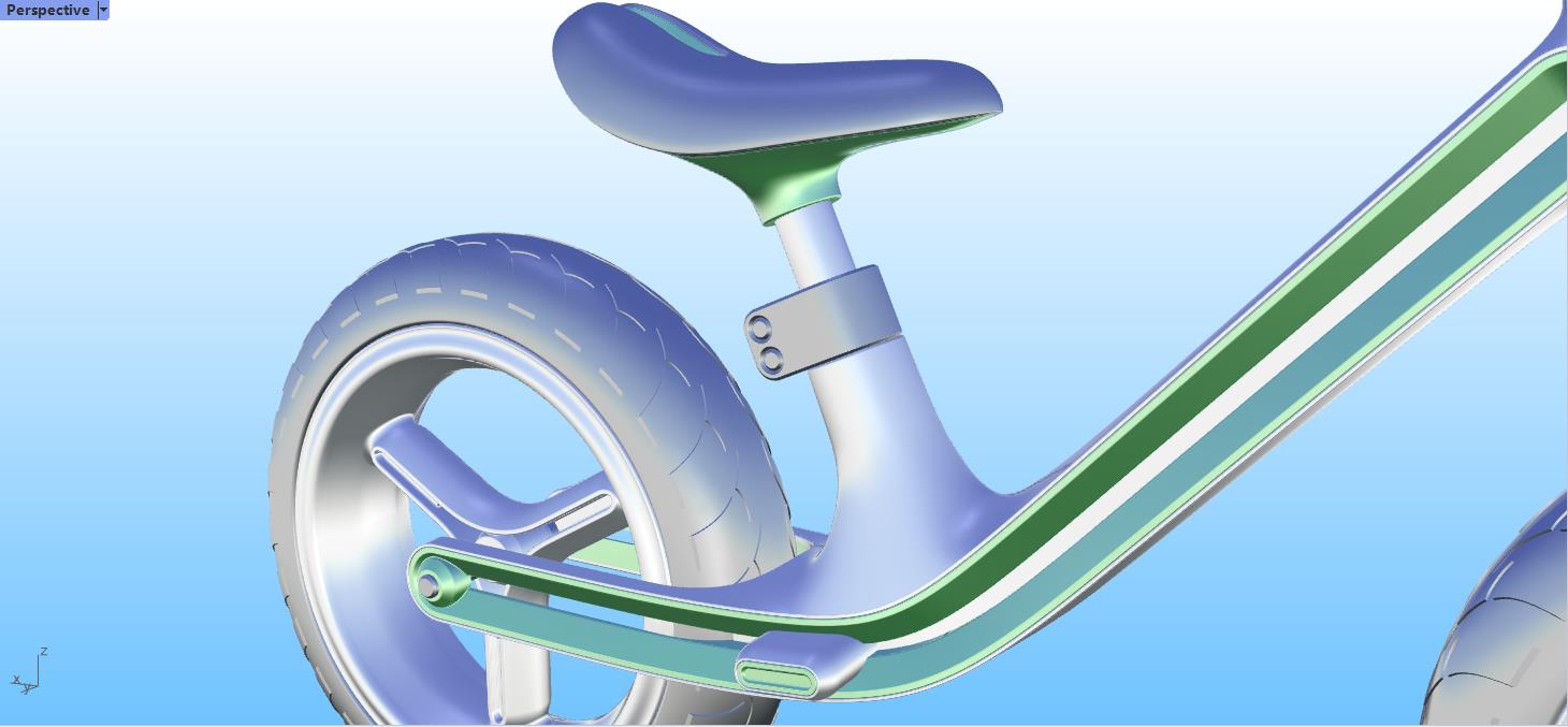 Stroller，Rhinoceros modeling，Rhino modeling，Video tutorial，industrial design，