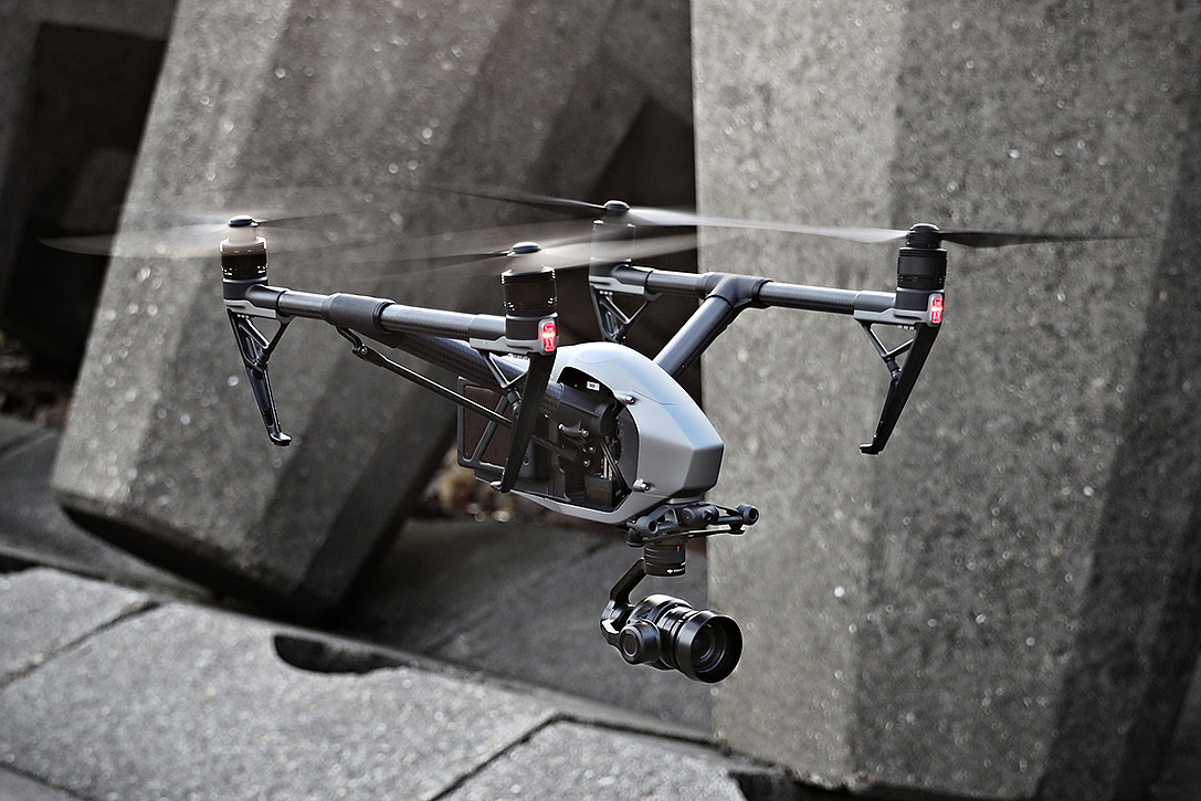 UAV，Dajiang inspire 2，2017 red dot，