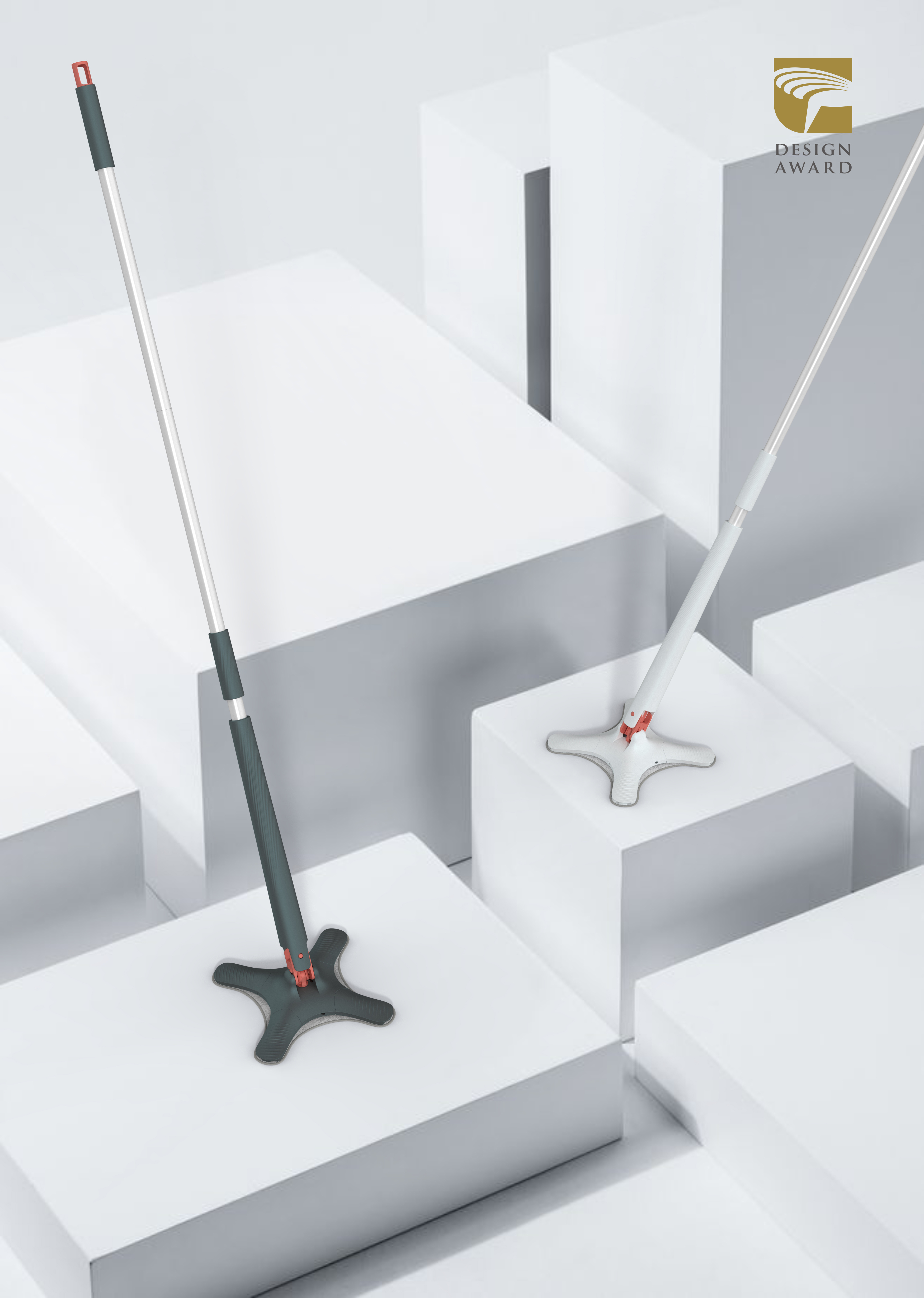 Cleaning product design，Mop design，