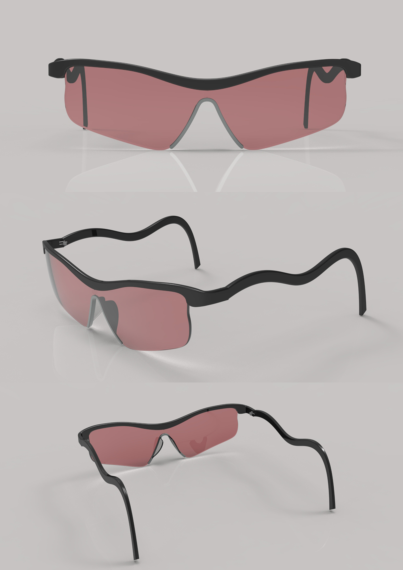 glasses，industrial design，original，Sunglasses，
