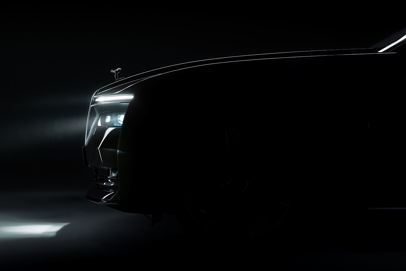 Rolls-Royce，spectre，Photography，advertisement，automobile，luxury，cgi，