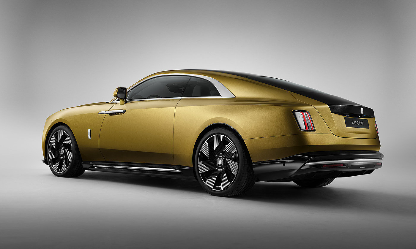 Rolls-Royce，spectre，Photography，advertisement，automobile，luxury，cgi，