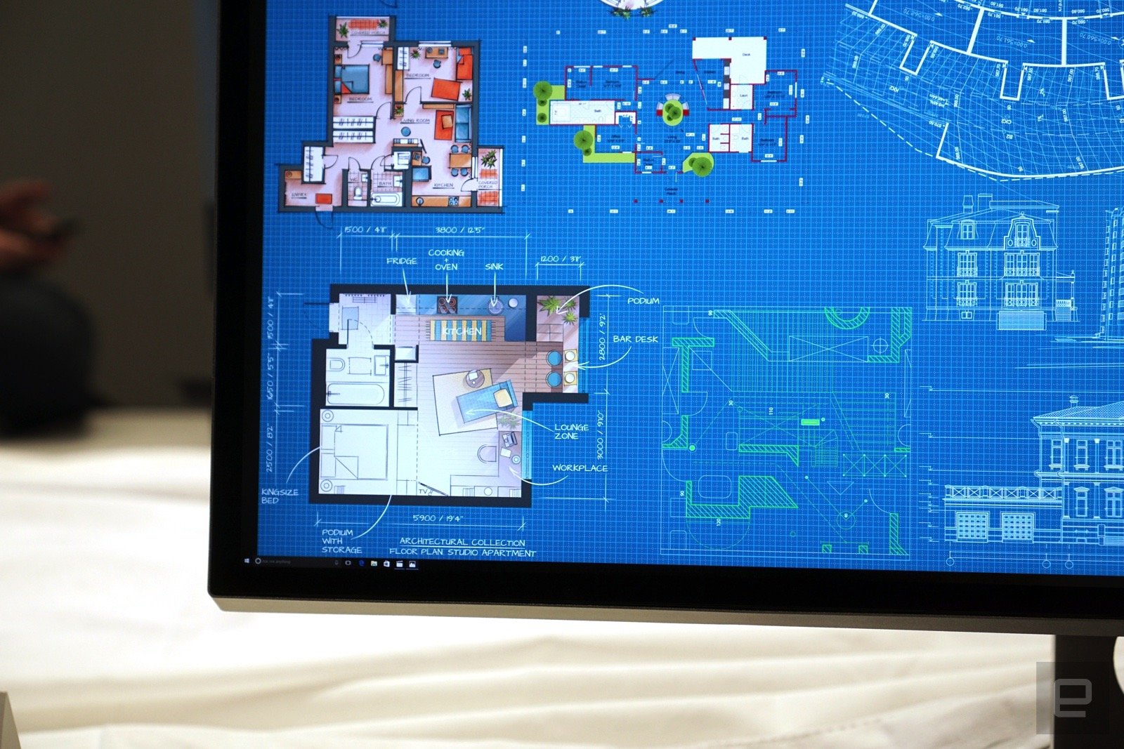 2017 red dot，Dell canvas 27，display，