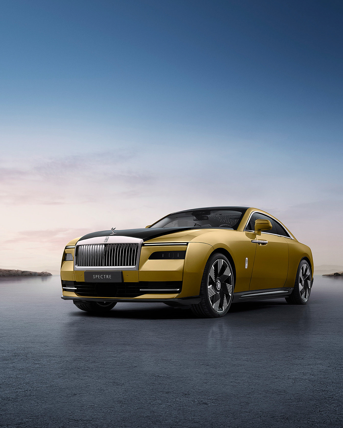 Rolls-Royce，spectre，Photography，advertisement，automobile，luxury，cgi，