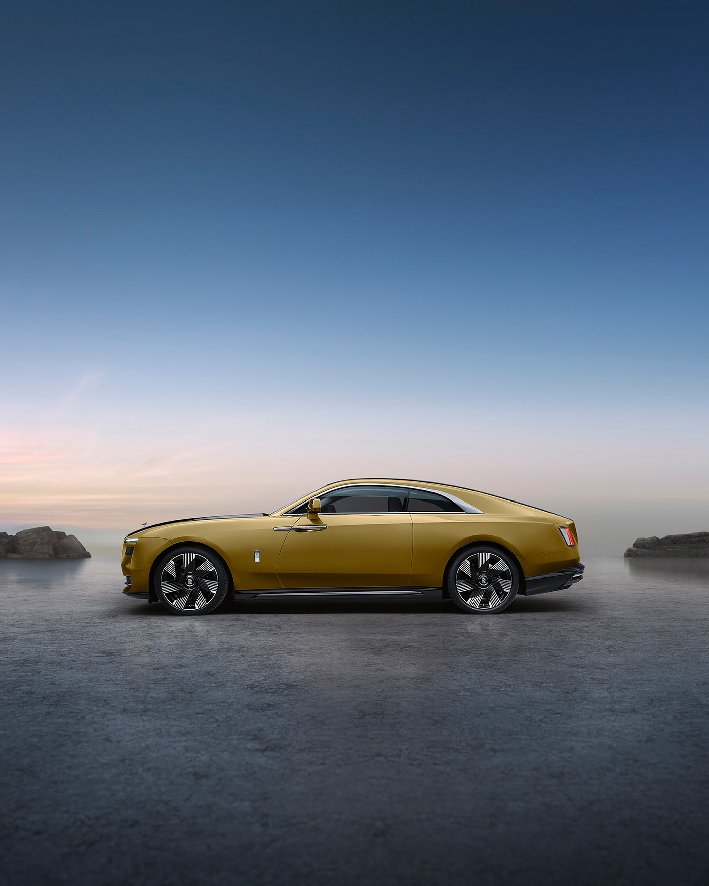 Rolls-Royce，spectre，Photography，advertisement，automobile，luxury，cgi，