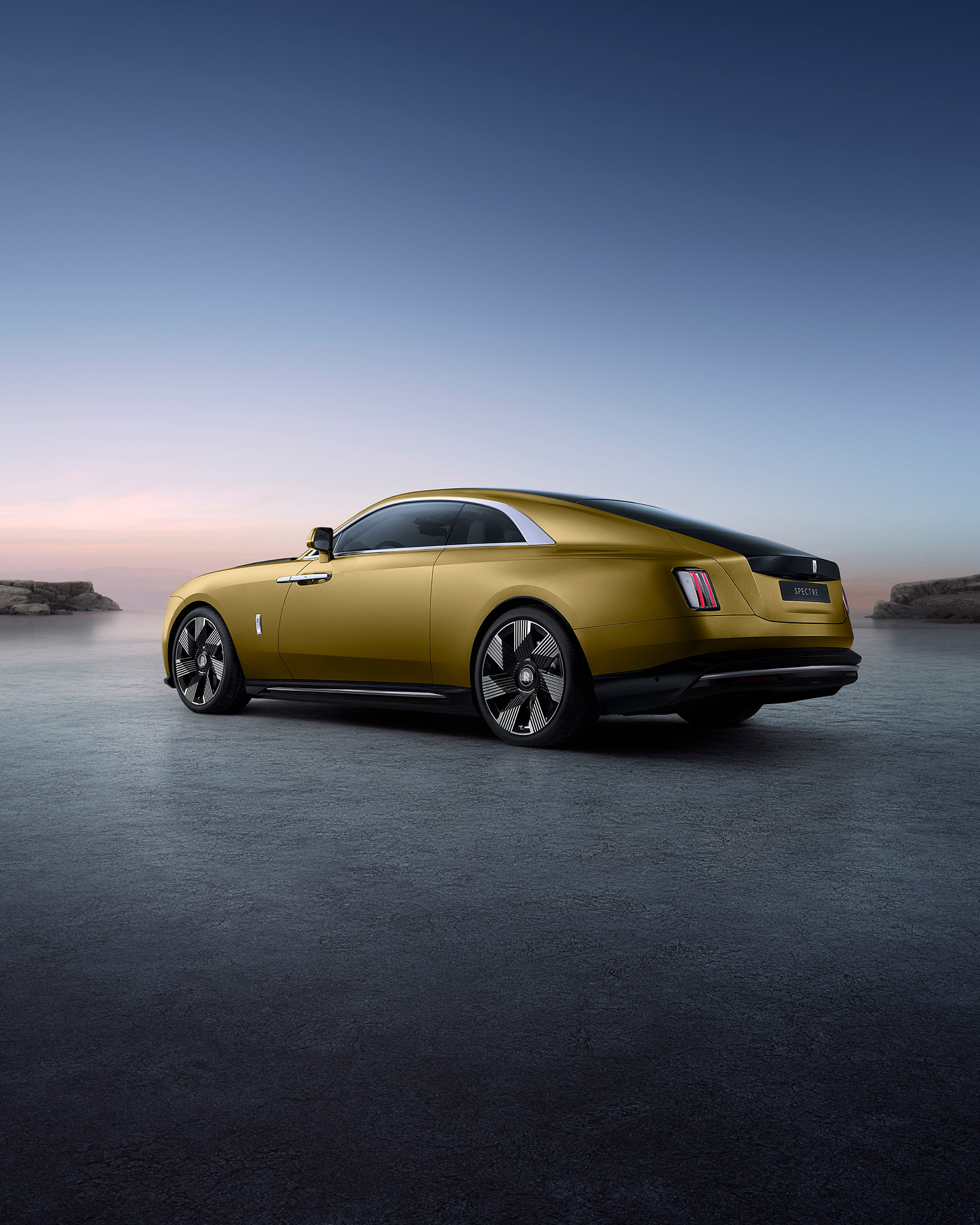 Rolls-Royce，spectre，Photography，advertisement，automobile，luxury，cgi，