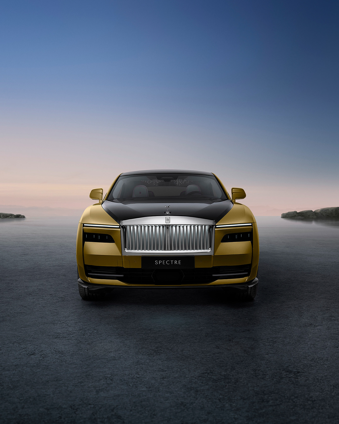 Rolls-Royce，spectre，Photography，advertisement，automobile，luxury，cgi，