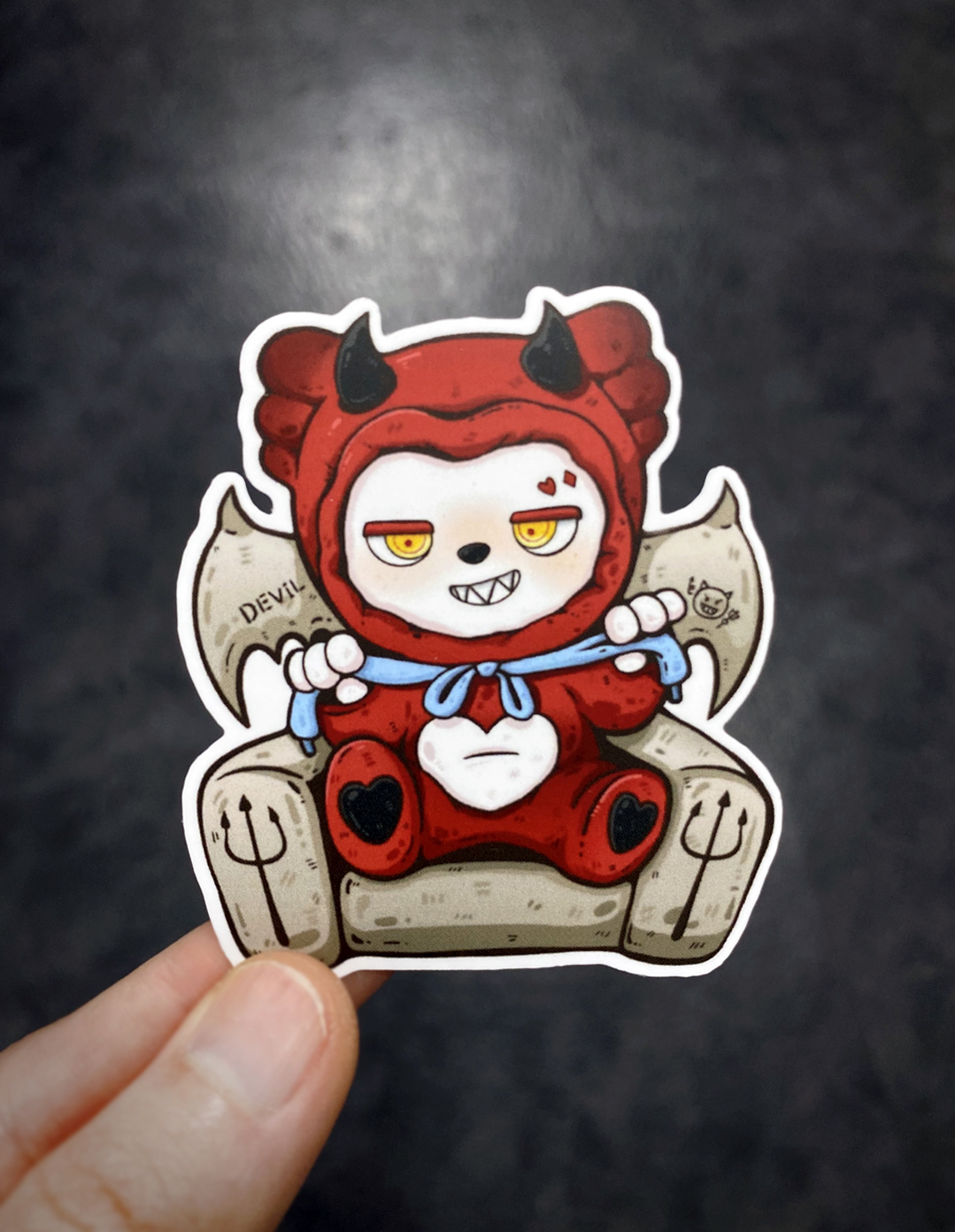 Devil's clock，Character design，Halloween，3d，