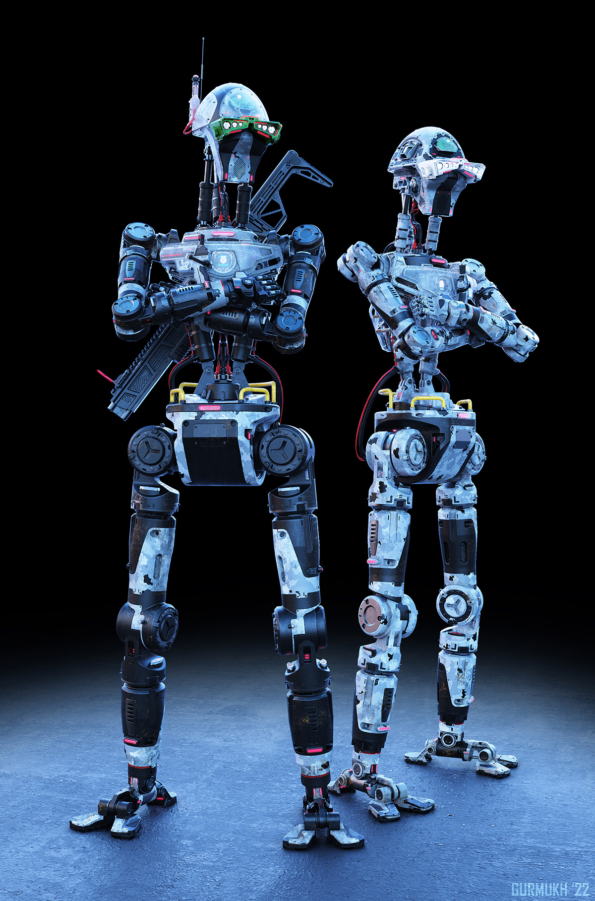 PSILO，robot，industrial design，3D modeling，conceptual design，Mechanics，