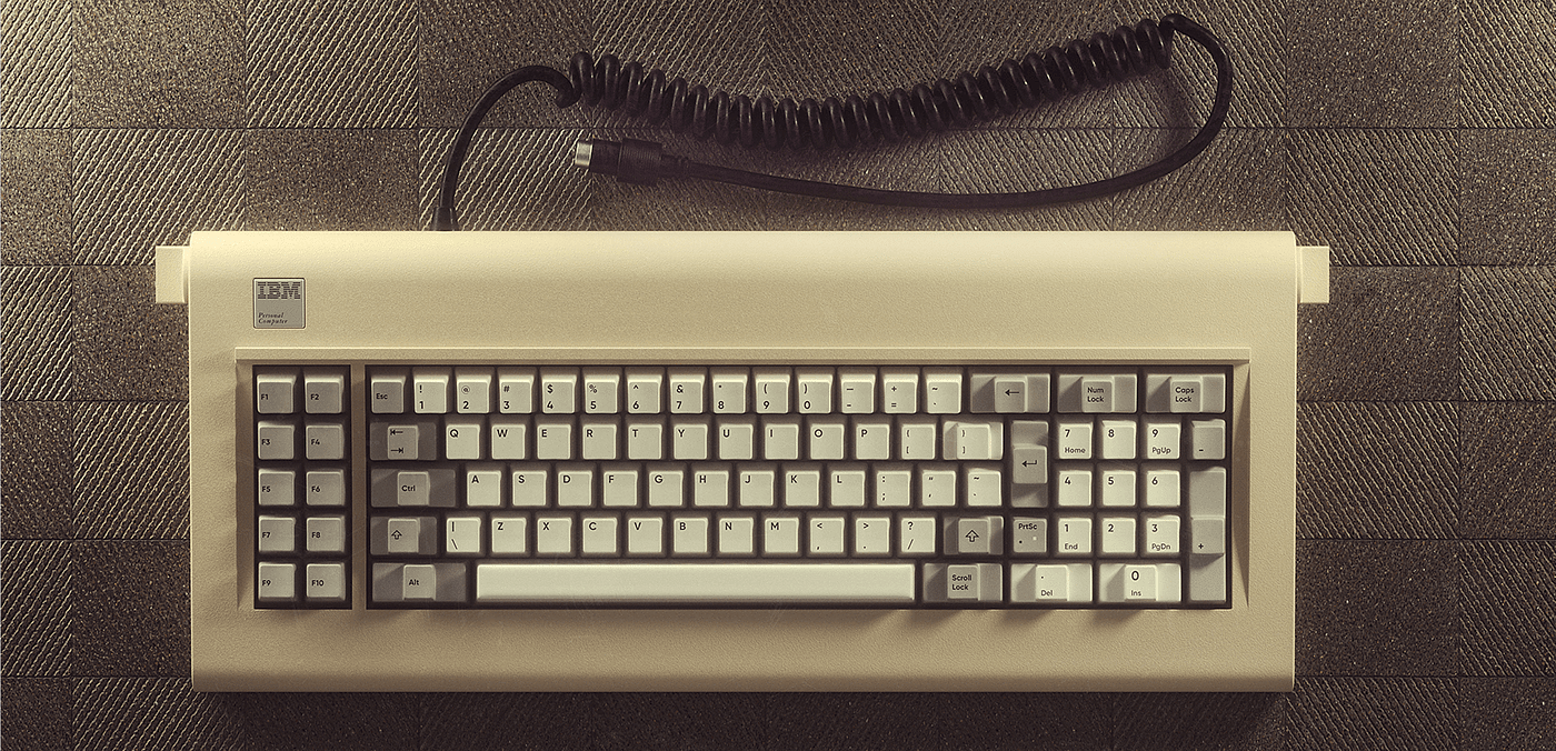 keyboard，ibm，product design，cgi，