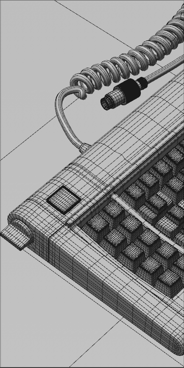 keyboard，ibm，product design，cgi，