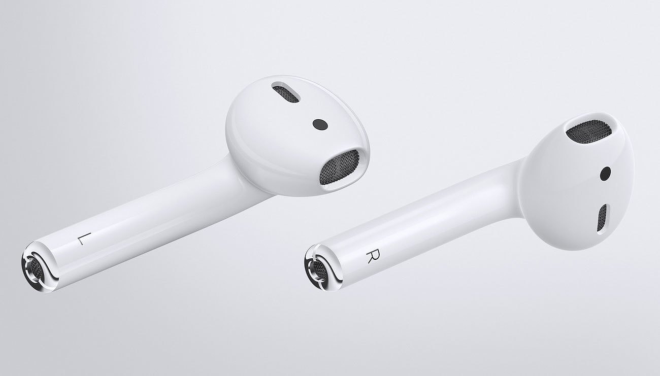 Wireless headset，Apple AirPods，2017 red dot，