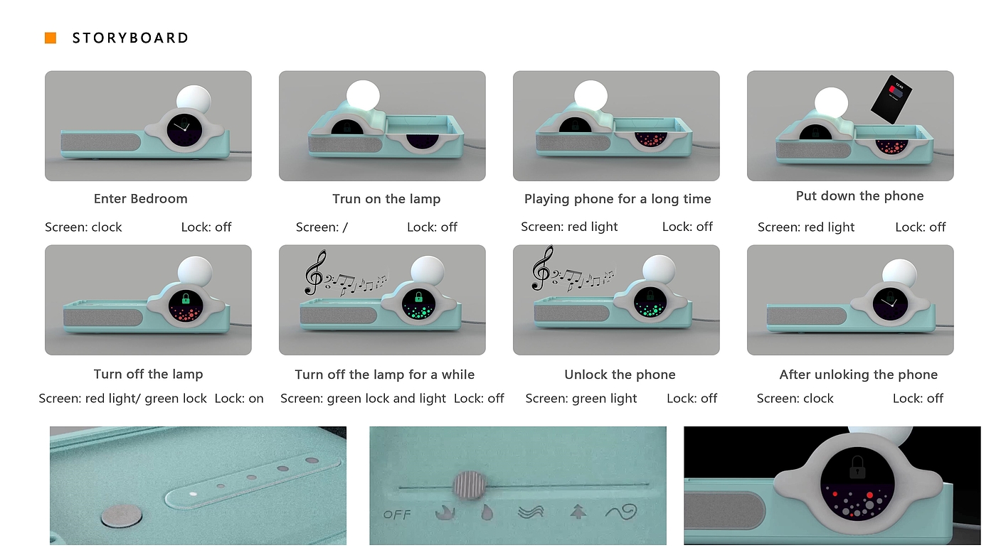 Stay up late，Critical design，Interaction design，Atmosphere sound，self-discipline，Restrictions，sleep，