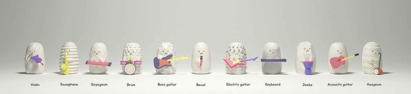 Dumchit，Digital，loudspeaker box，Garage Kit，doll，Toys，band，