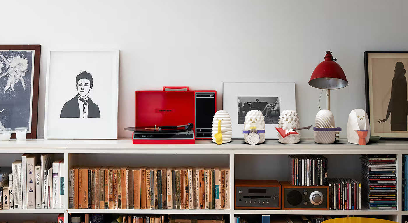 Dumchit，Digital，loudspeaker box，Garage Kit，doll，Toys，band，