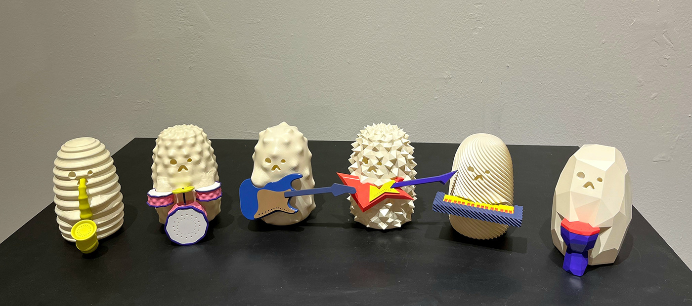 Dumchit，Digital，loudspeaker box，Garage Kit，doll，Toys，band，