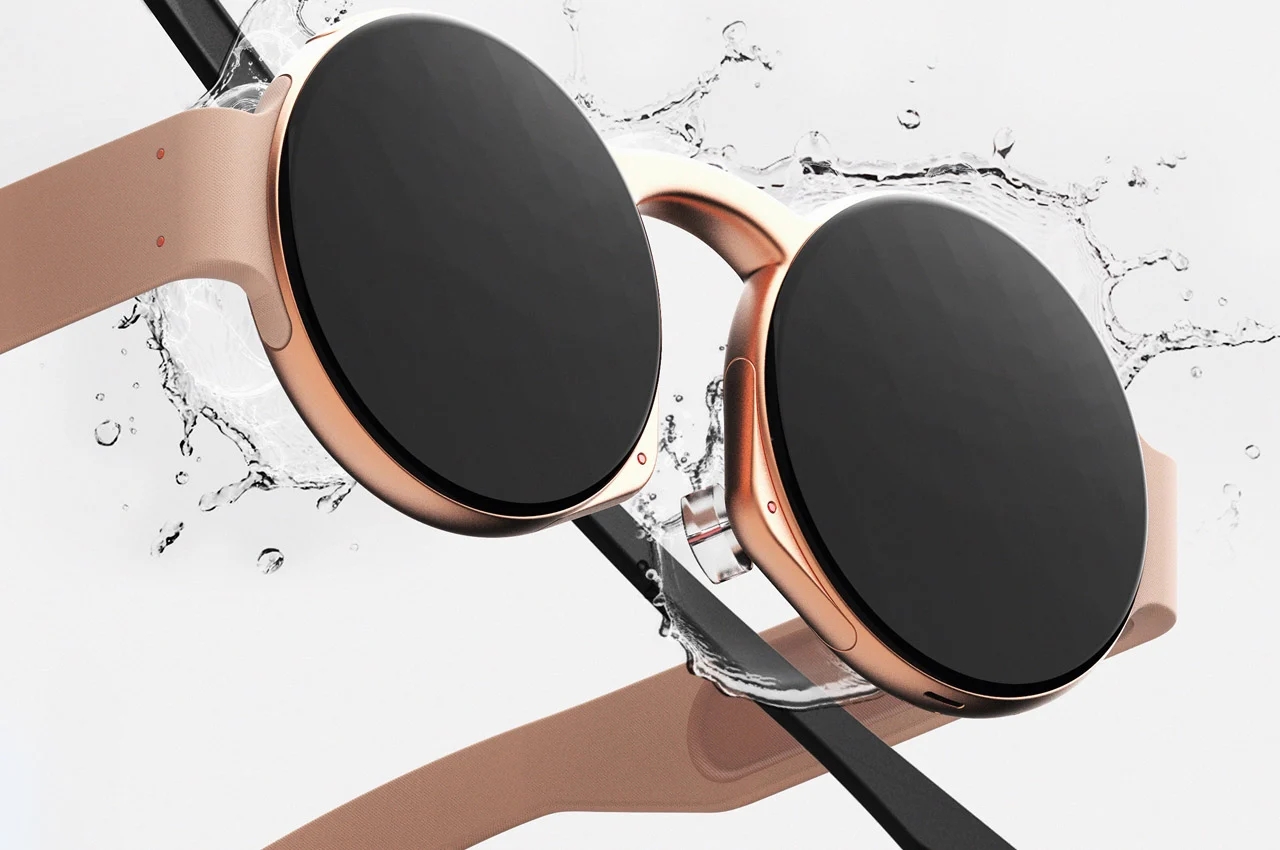 Digital，intelligence，conceptual design，Apple glasses，