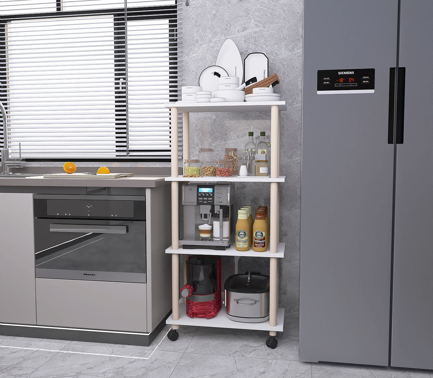 Galley Clip Rack，