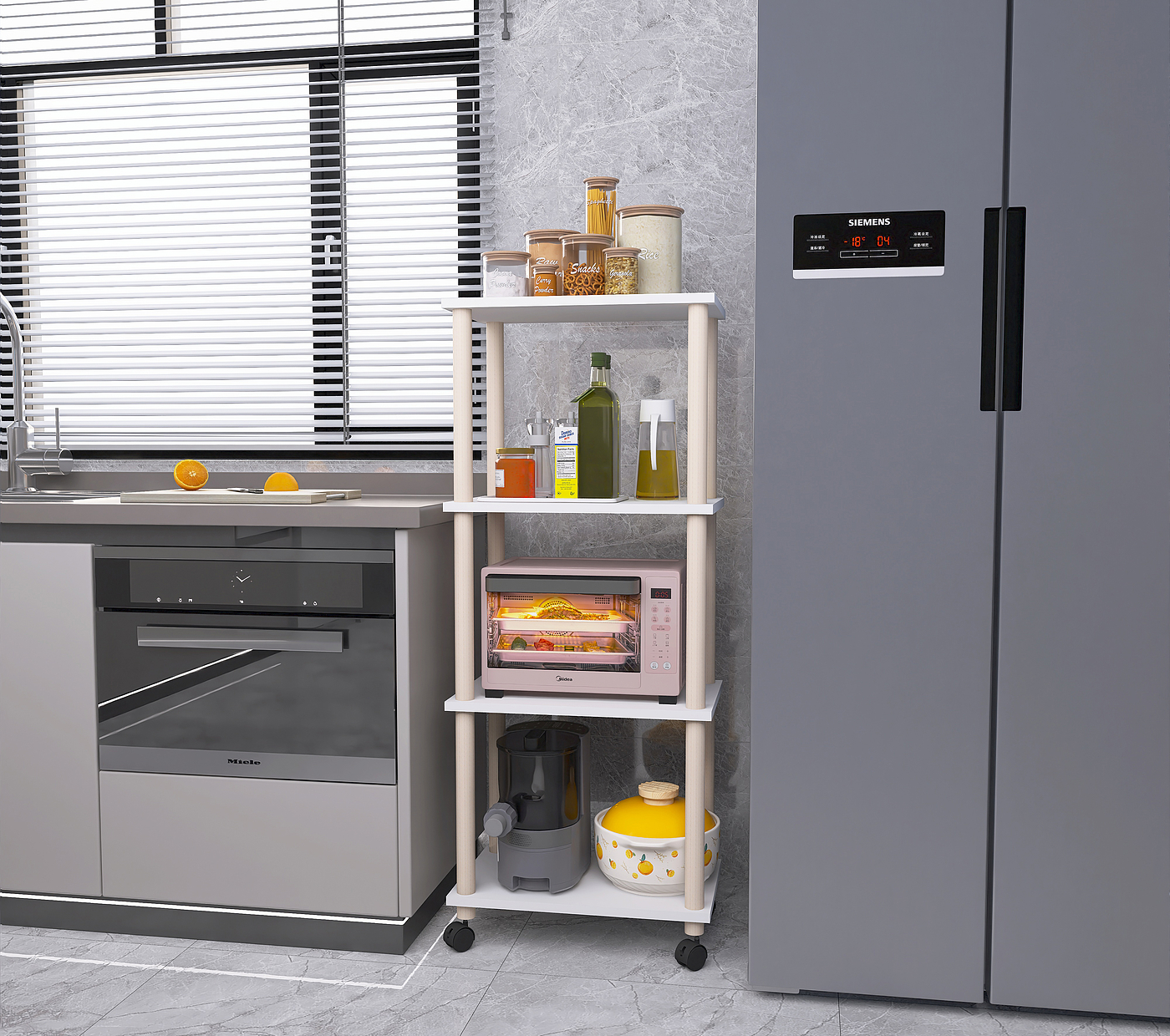 Galley Clip Rack，