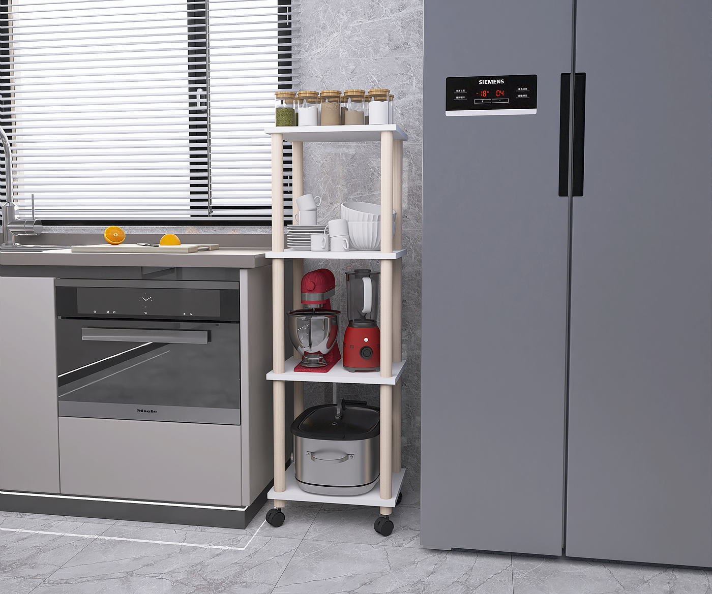 Galley Clip Rack，