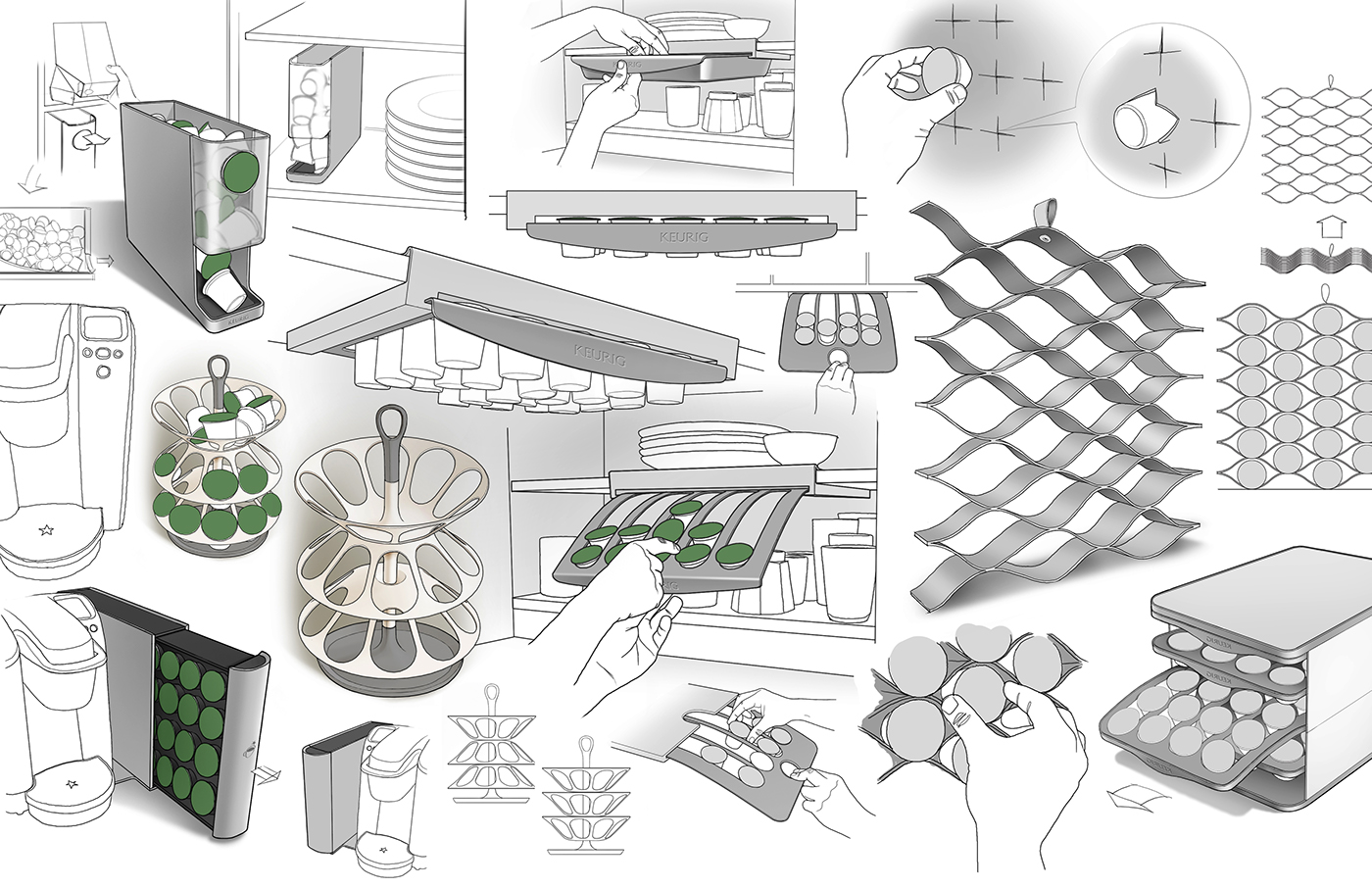 Reprint，Hand drawn，sketch，