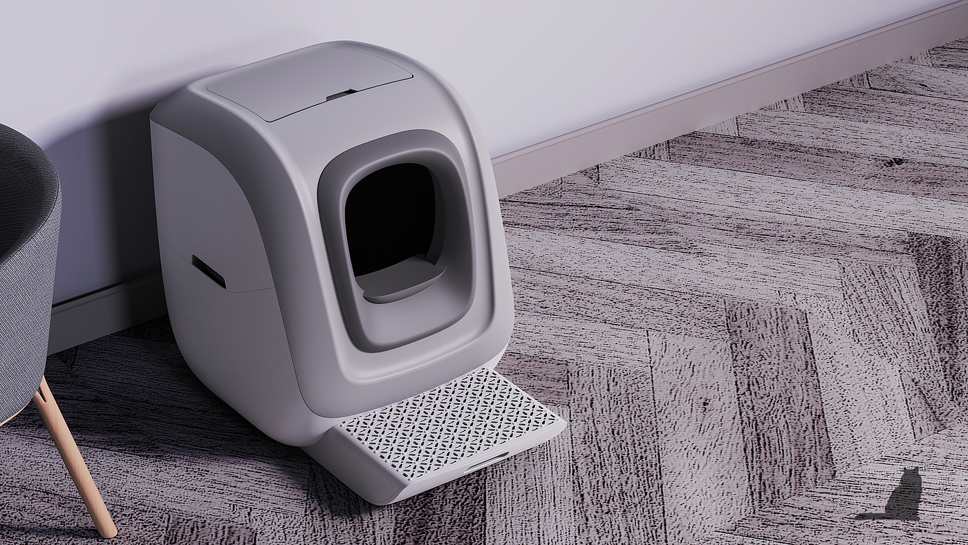Appearance design，industrial design，Pet products，Modeling and rendering，Product strategy，Litter Basin，