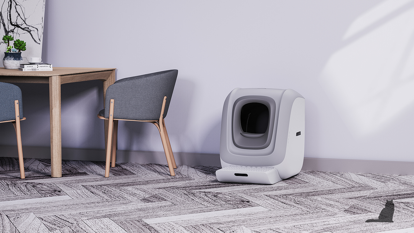 Appearance design，industrial design，Pet products，Modeling and rendering，Product strategy，Litter Basin，