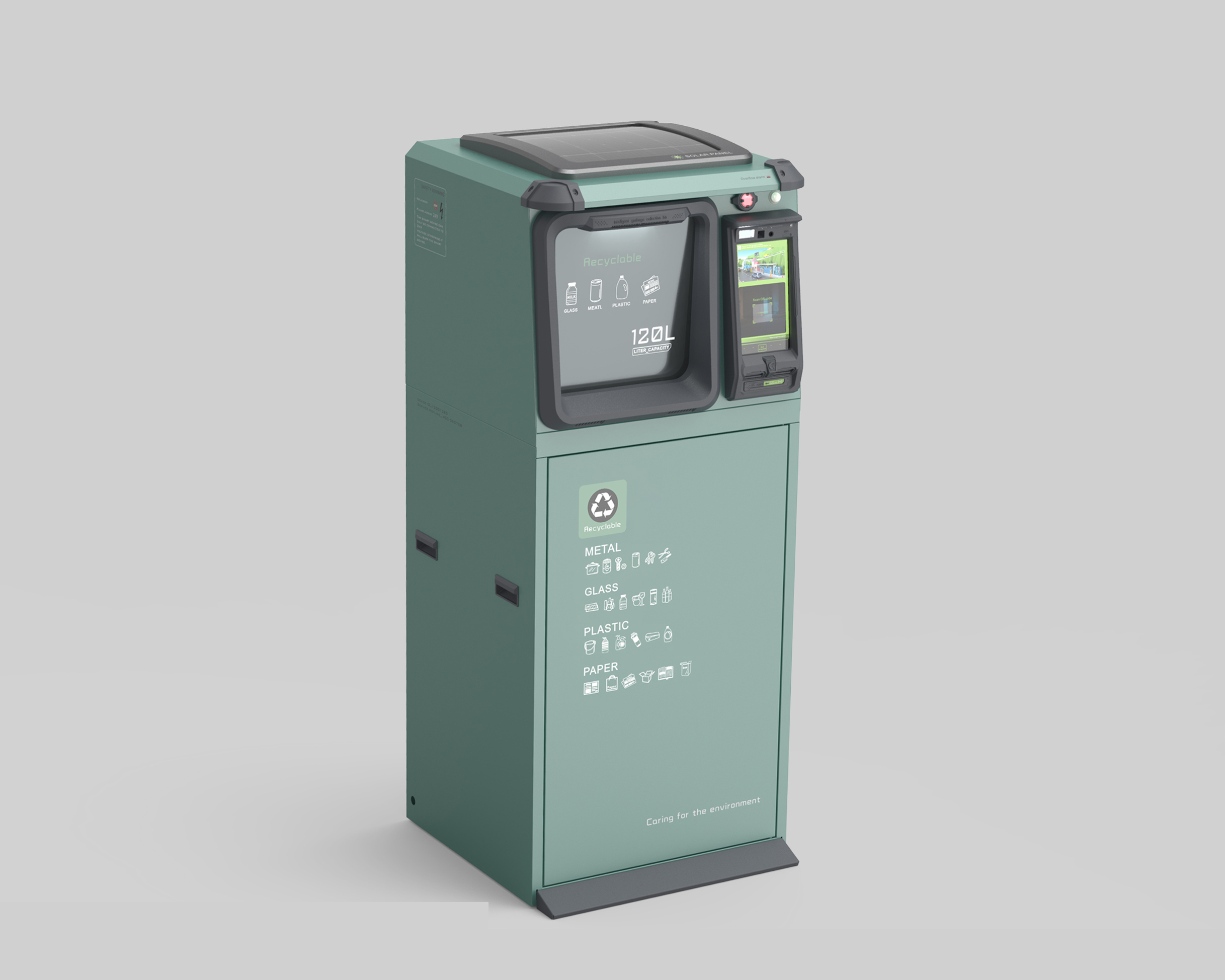 industrial design，product design，Industrial design products，Intelligent products，Red dot award，If design award，Design Award，Automatic sorting bin，