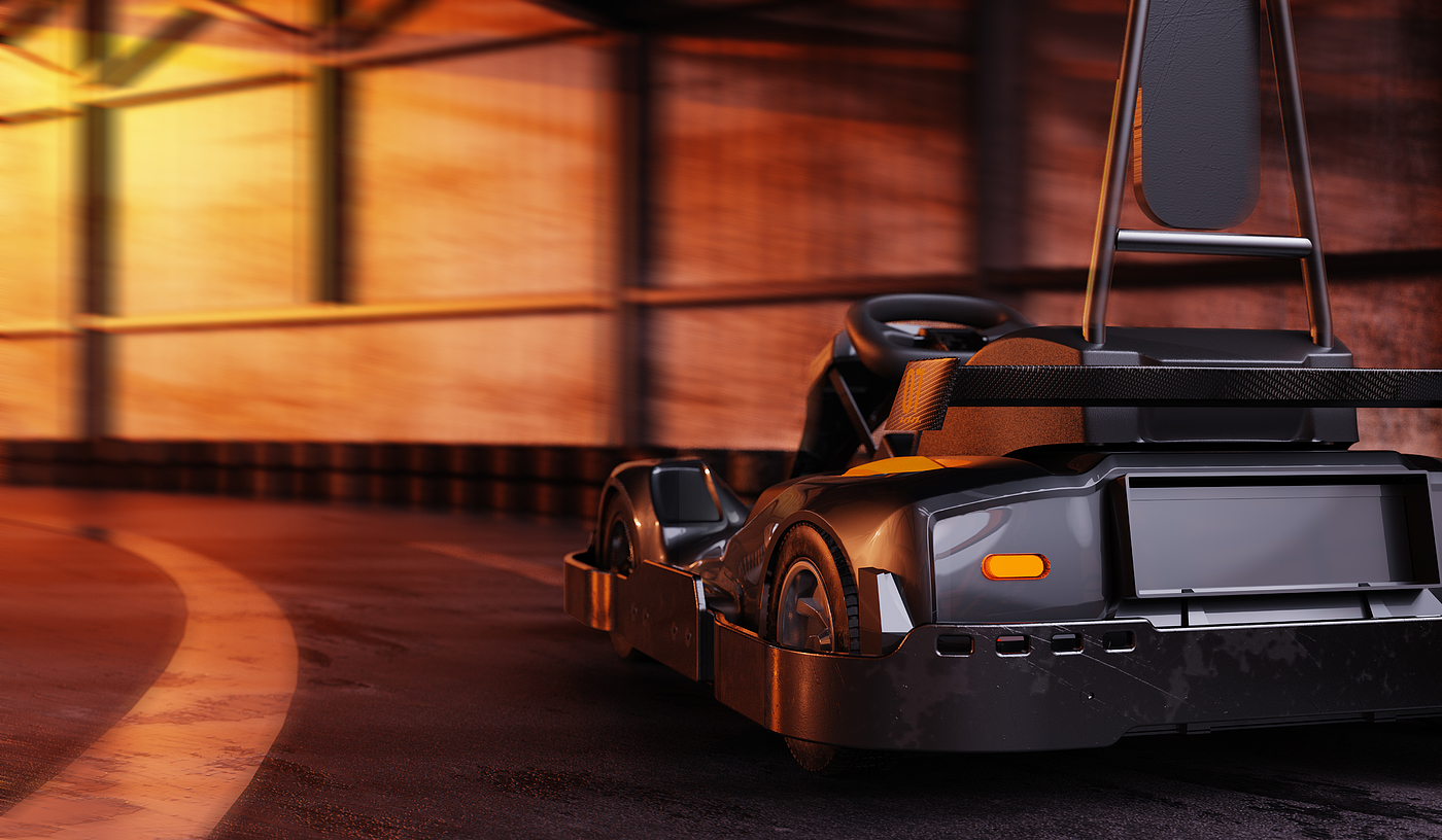 Heat wave design，Kart exterior design，Coating design，