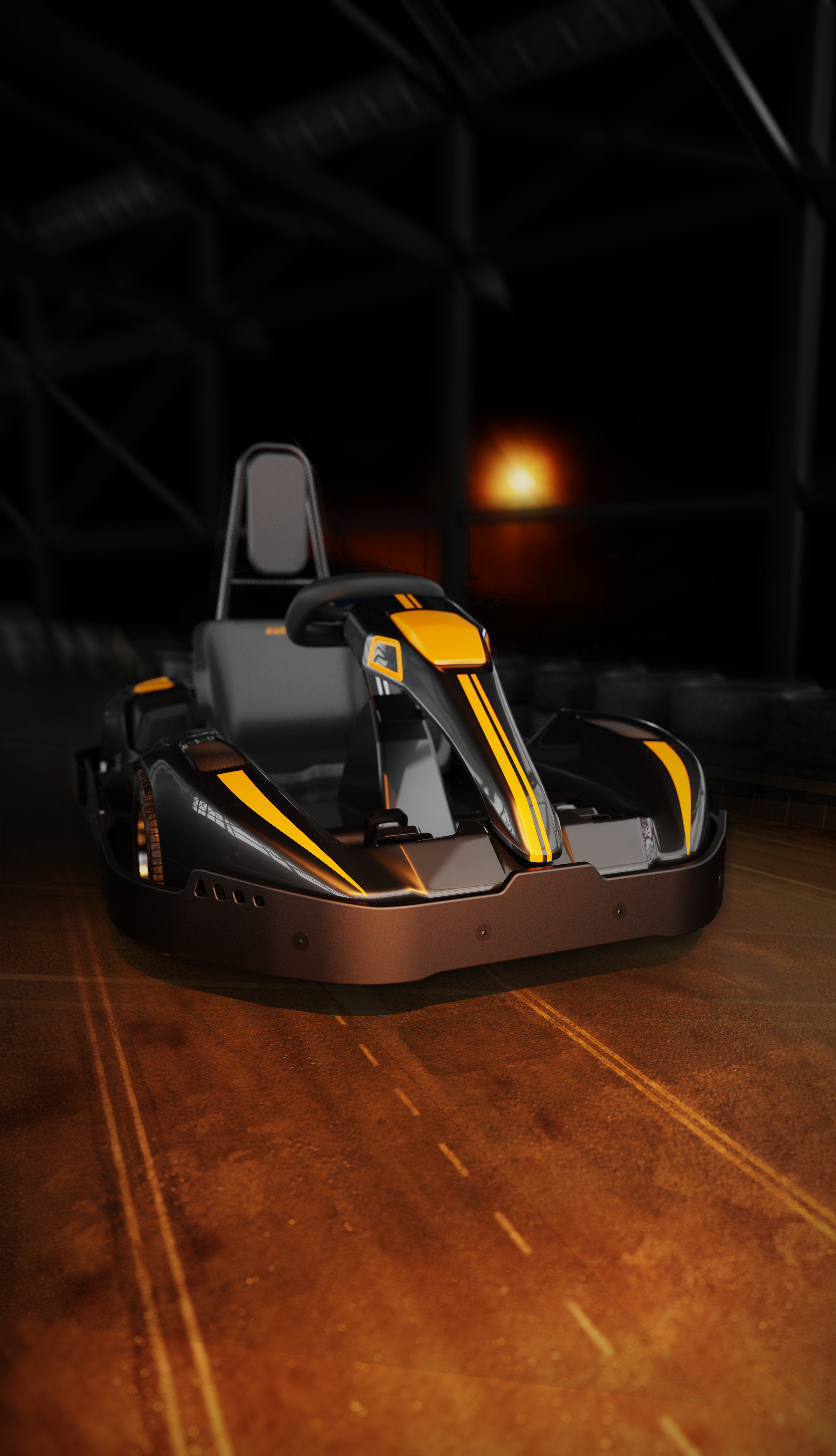 Heat wave design，Kart exterior design，Coating design，