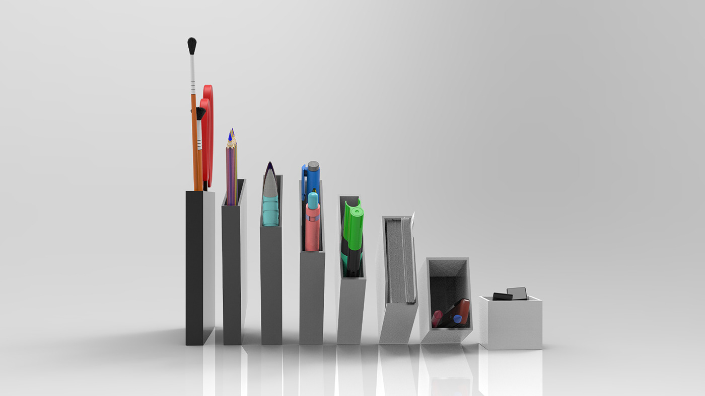pen container，product design，industrial design，pen，loop，