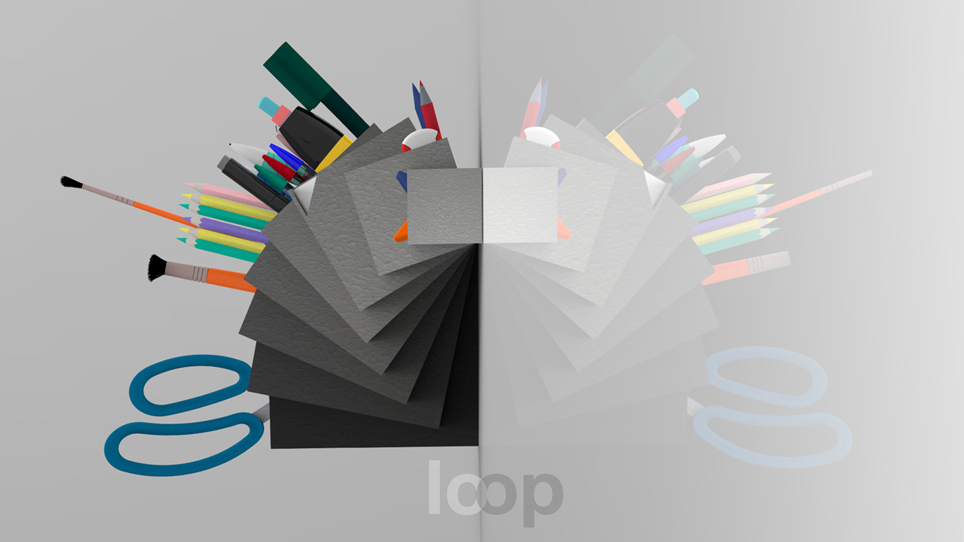 pen container，product design，industrial design，pen，loop，