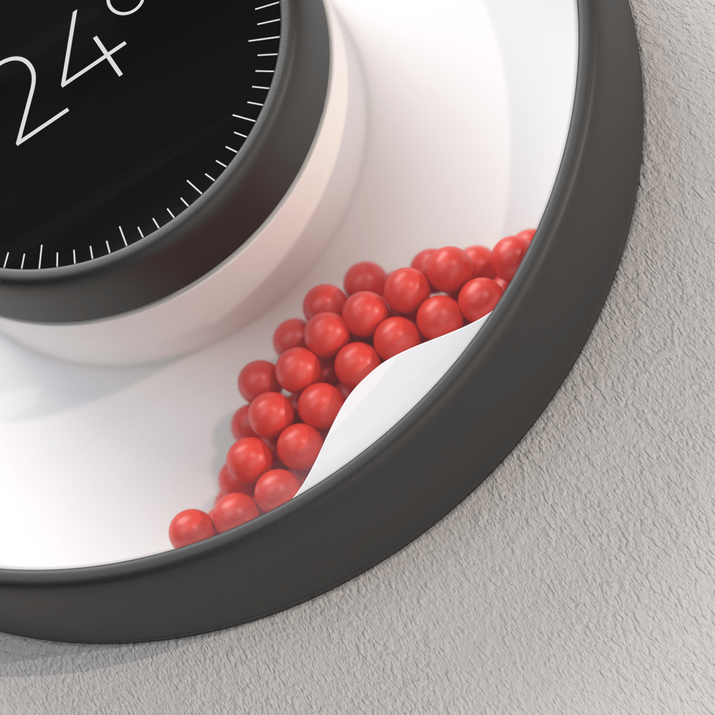 Thermostat，concept，Design，Smart home，industrial design，