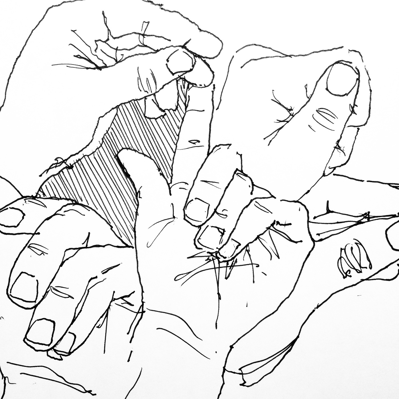 Reprint，Hand drawn，sketch，