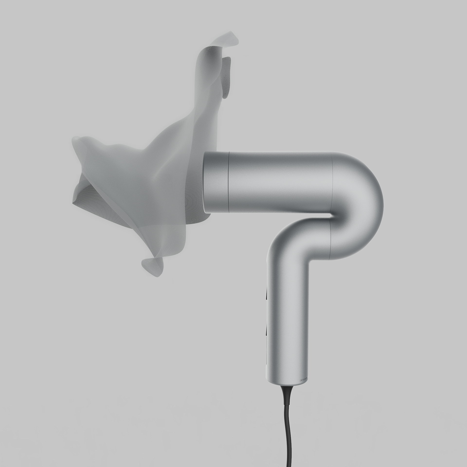 hair drier，hair drier，Minimalist design ，product design，Simplicity，industrial design，