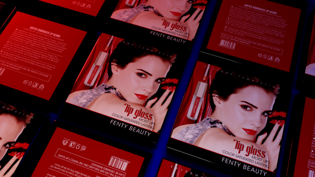 Brand design，packing，packing design，Make-up，Cosmetics，c4d，Cosmetic packaging，Lip gloss packaging，