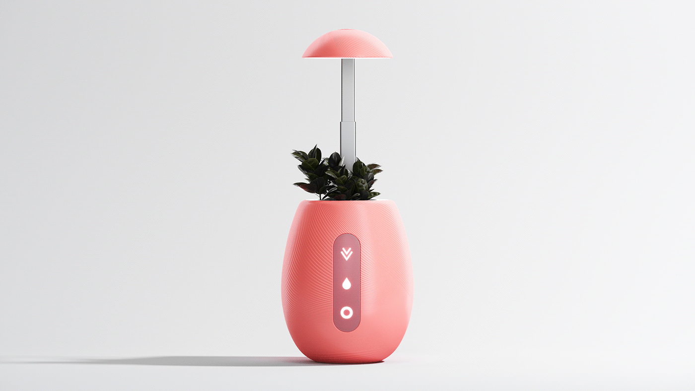vivo，Flowerpot，LED lamp，