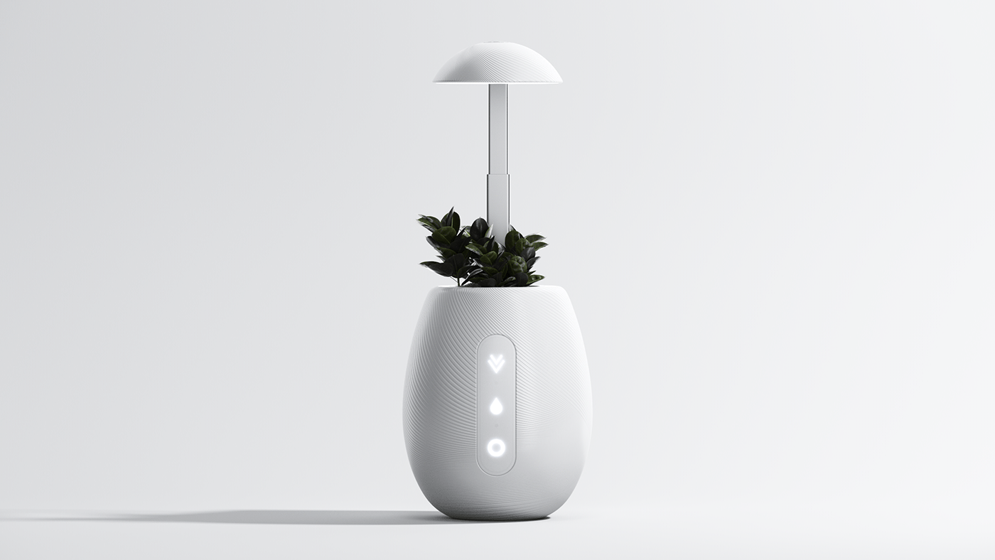 vivo，Flowerpot，LED lamp，