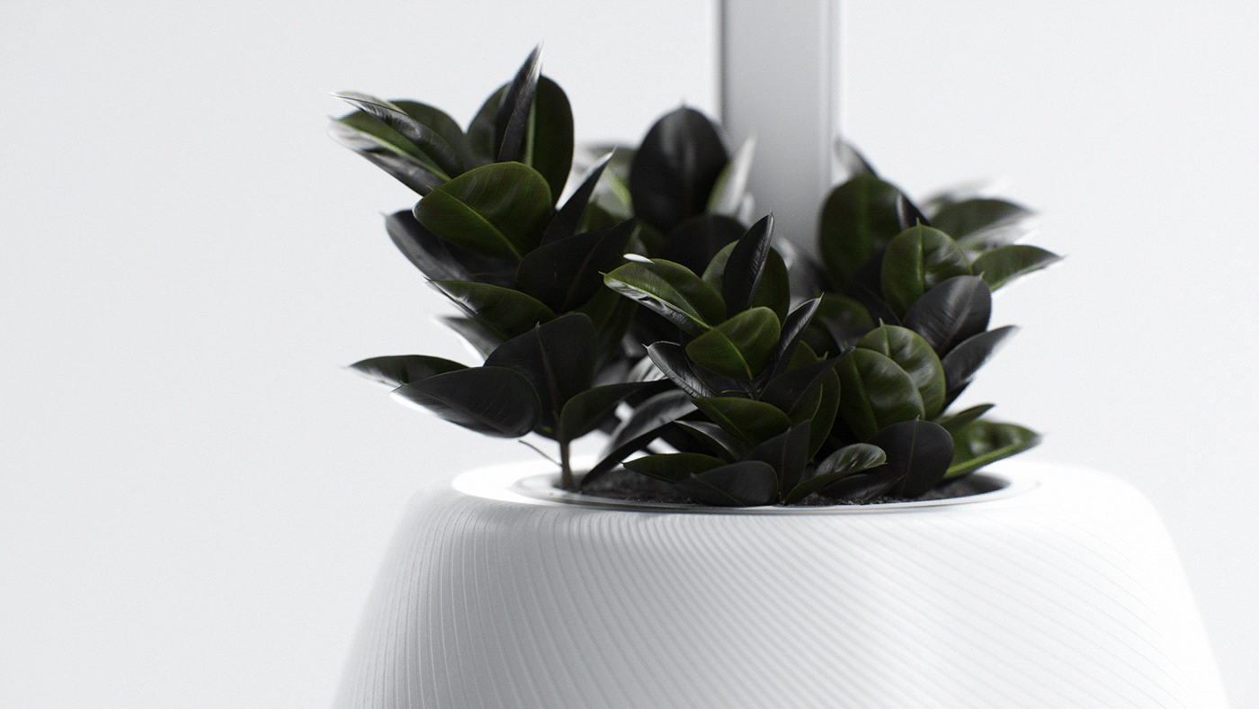 vivo，Flowerpot，LED lamp，