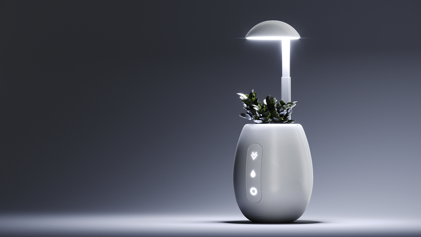 vivo，Flowerpot，LED lamp，