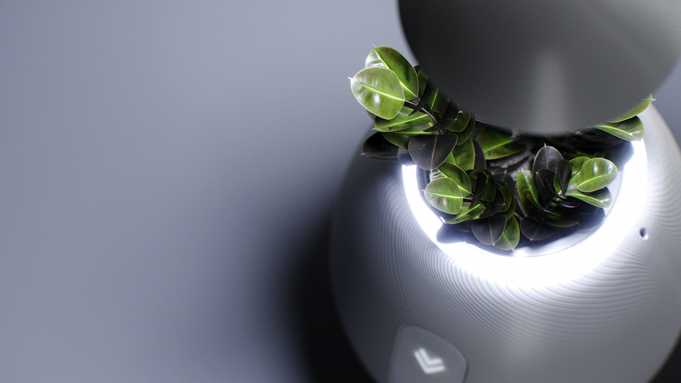 vivo，Flowerpot，LED lamp，