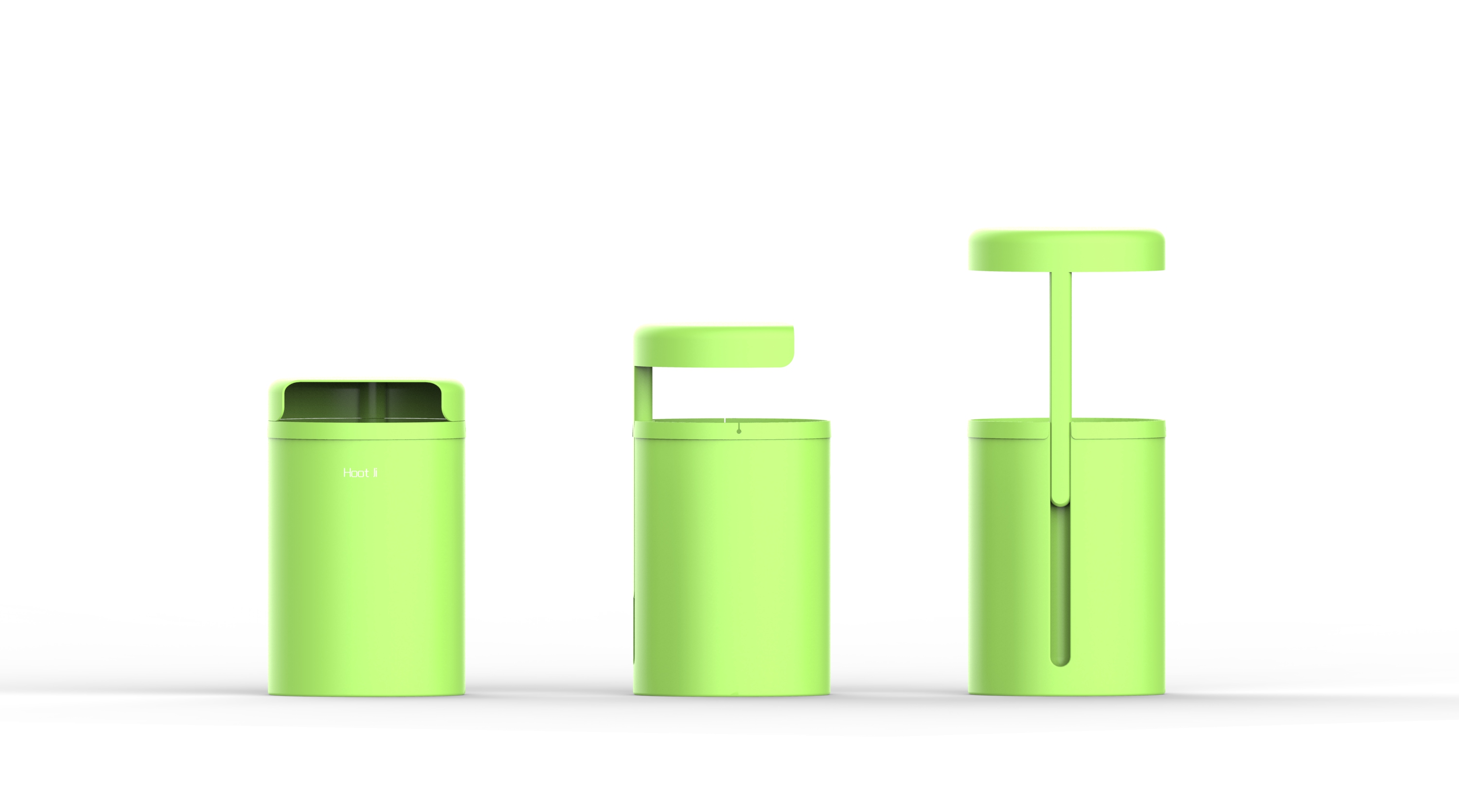 trash can，Modeling design，industrial design，Home design，Overlay modeling，3D printing，