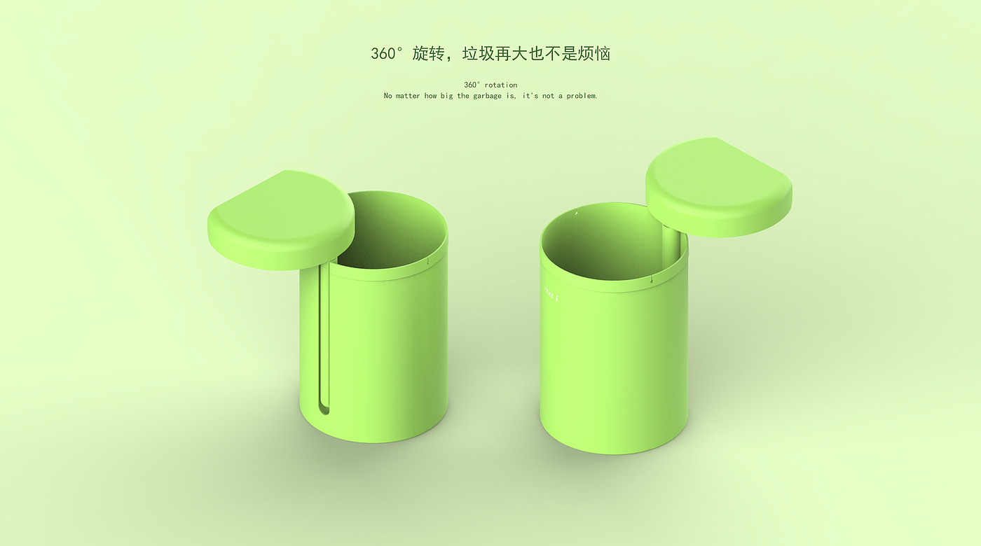 trash can，Modeling design，industrial design，Home design，Overlay modeling，3D printing，