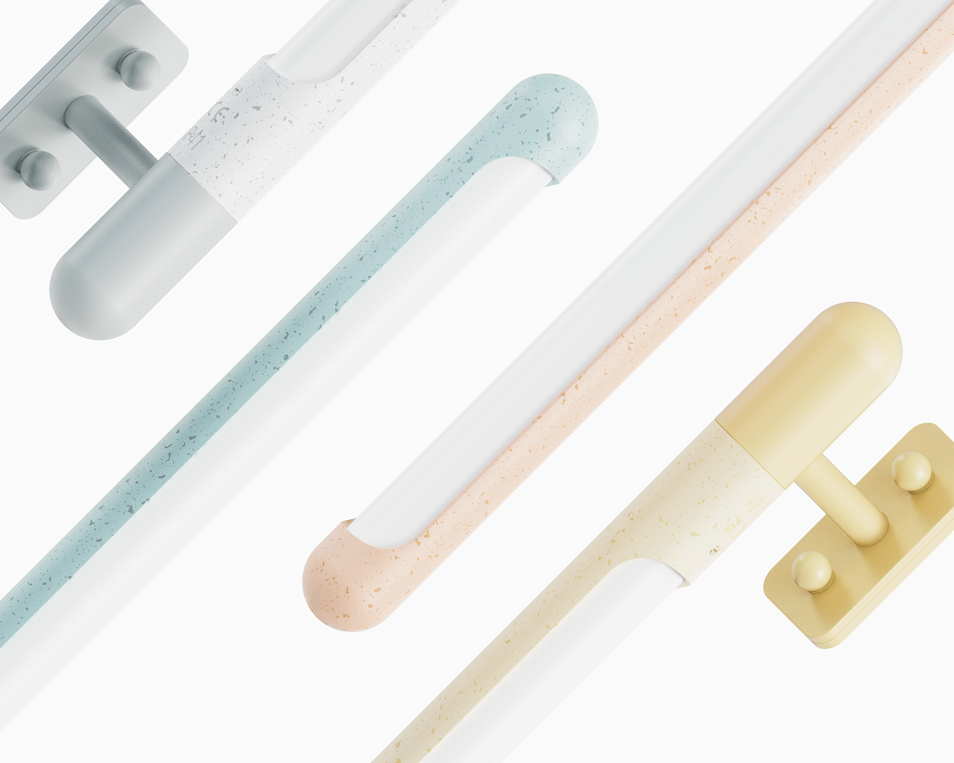 Wall lamp，3d，Metal，LED lamp，