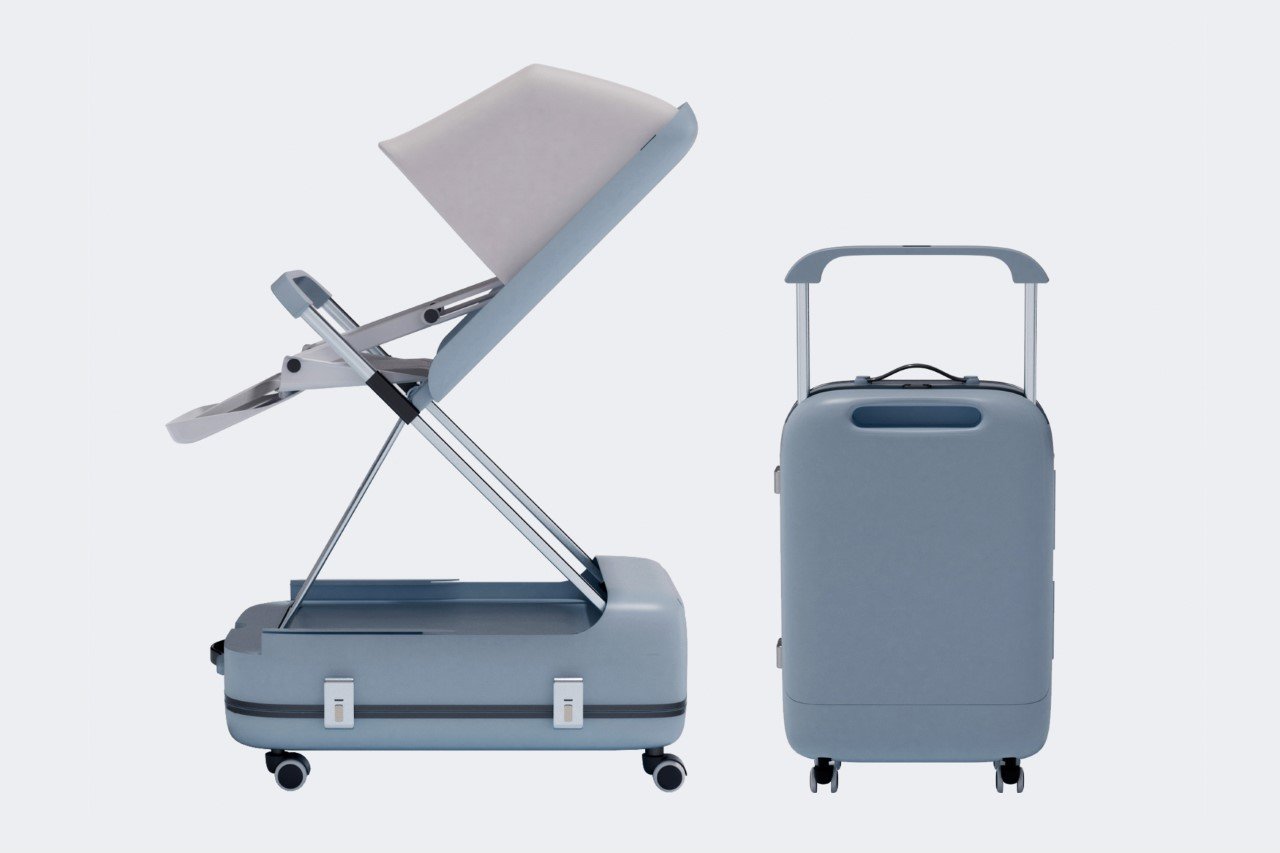suitcase，baby carriage，multi-function，