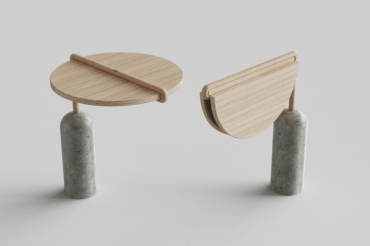 wooden ，Folding table，product design，Appearance design，exquisite，