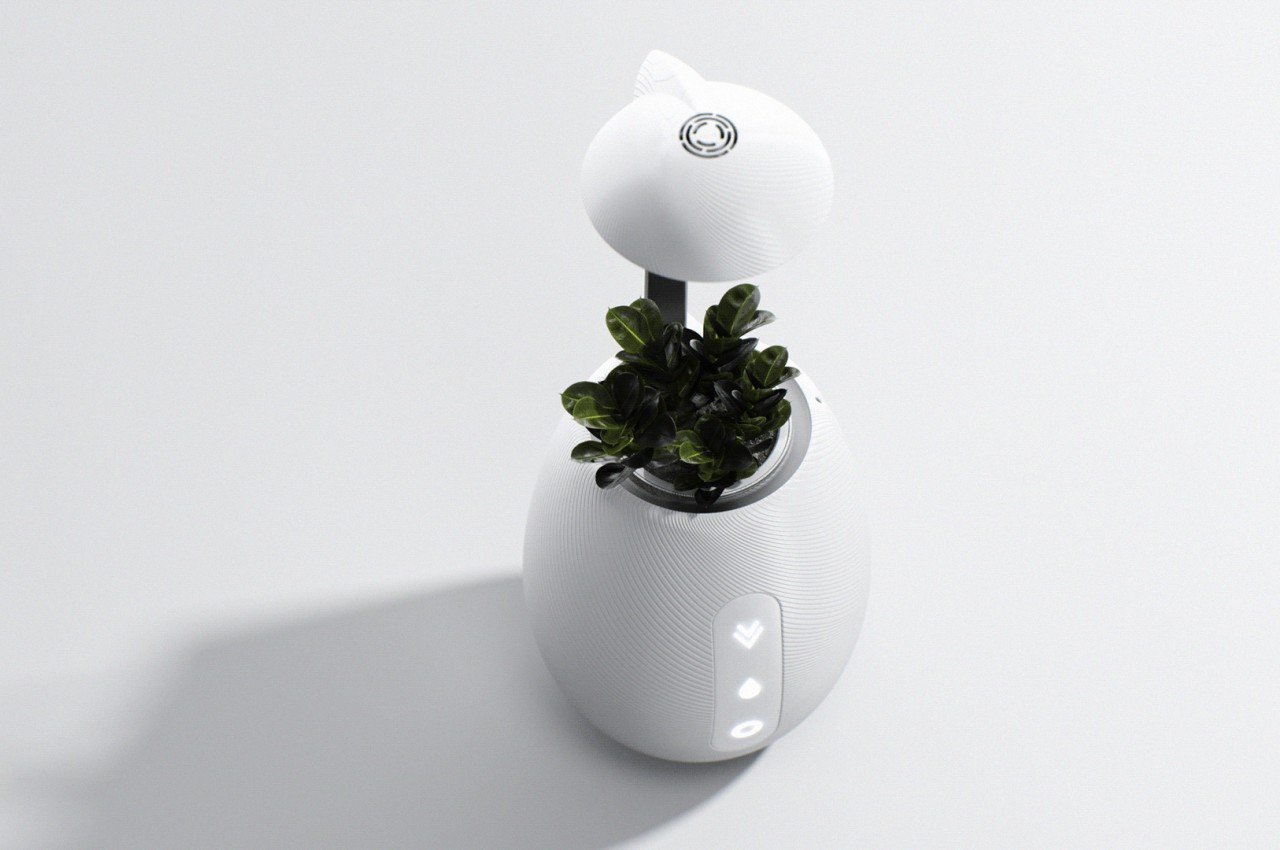 Flowerpot，Desk lamp，product design，Appearance design，exquisite，